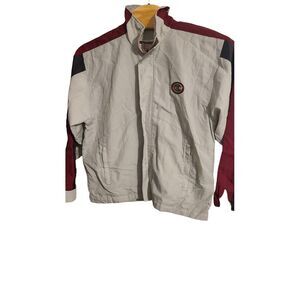 Vintage Champion Full Zip‎ Colorblock Windbreaker Mens Size Medium